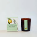 Refreshing - Organic Basil, Rosemary and Lemon Skin Treatment Candle
