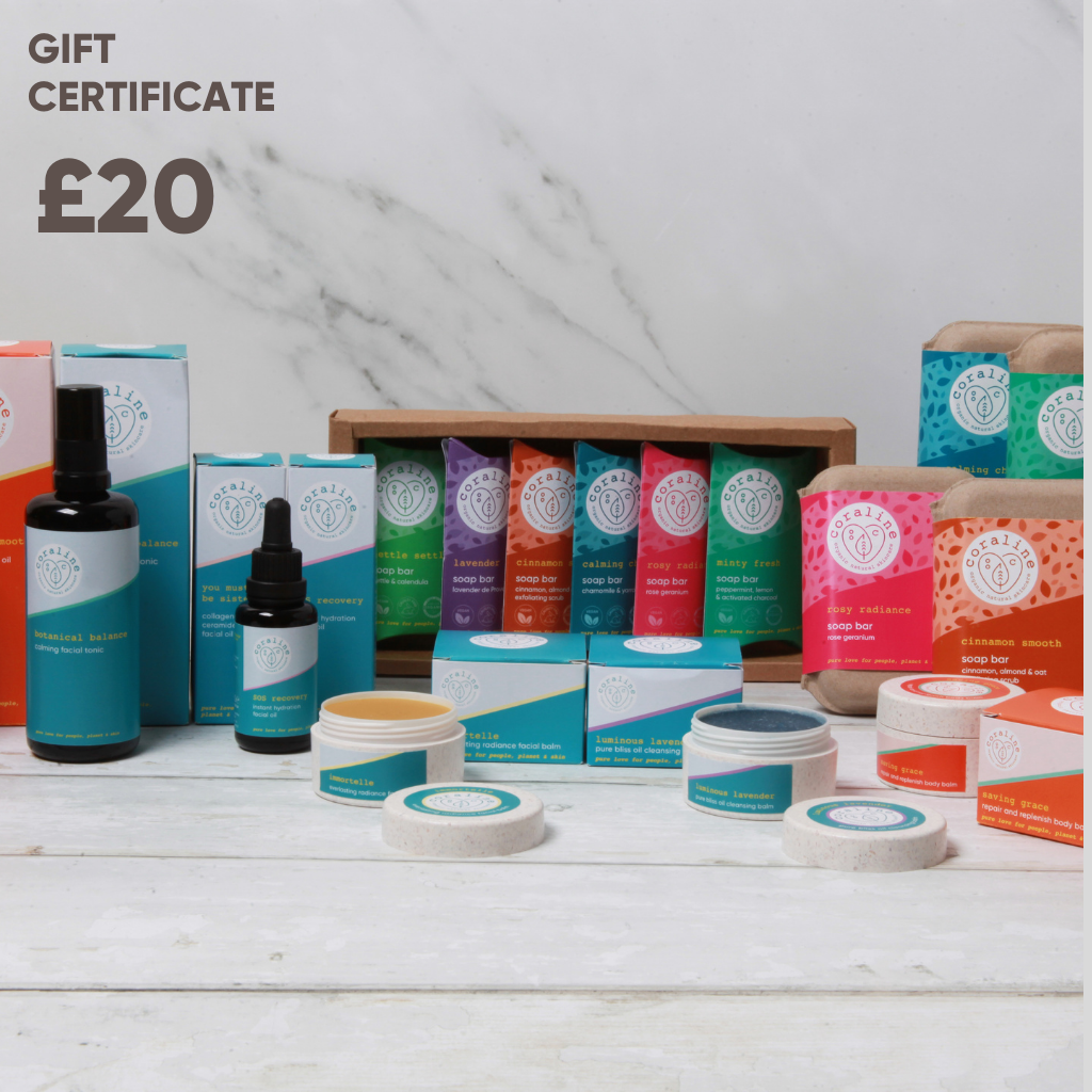 £20 gift card for Coraline Skincare
