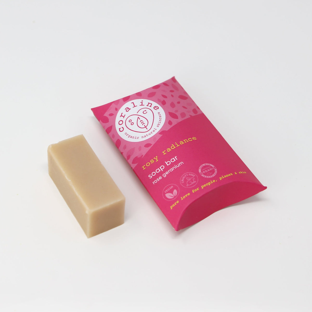 rose geranium natural soap